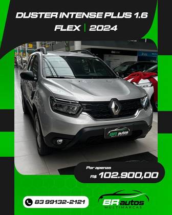 RENAULT DUSTER 1.6 16V SCE FLEX INTENSE MANUAL RENAULT DUSTER 1.6 16V SCE FLEX INTENSE MANUAL